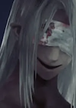 銀髪の男