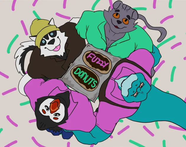 Fuzzy Donuts