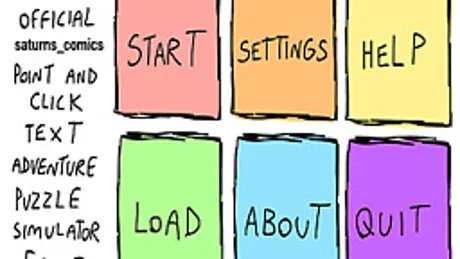 The Official Saturns_Comics Point And Click Text Adventure Puzzle Simulator 5000