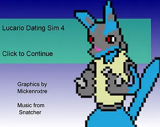 Lucario Dating Sim