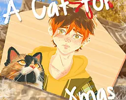 A cat for Xmas (My lucky cat)