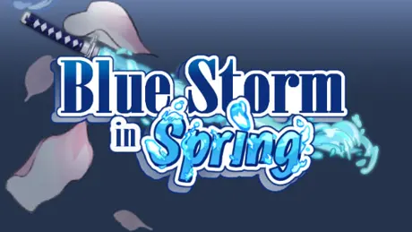 Blue Storm in Spring