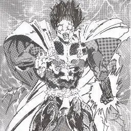 黒和雷人