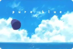 pure blue