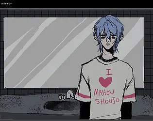 ghost in the mirror