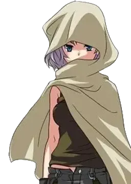 謎の女