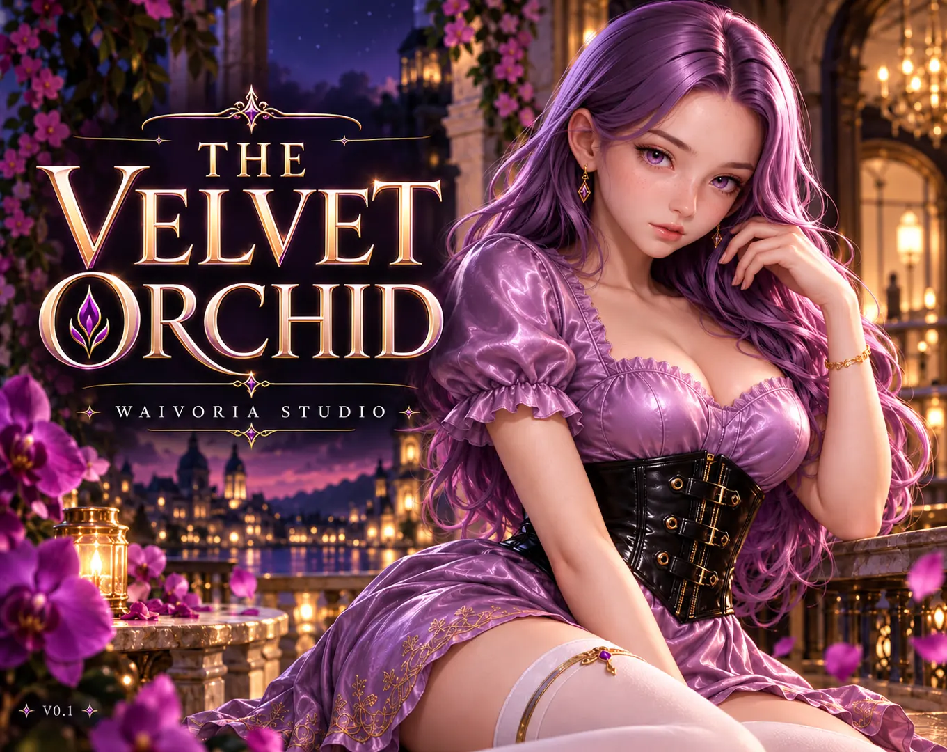 The Velvet Orchid