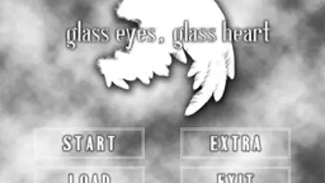 glass eyes, glass heart