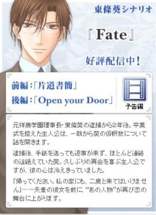 東條葵シナリオ 「Fate」