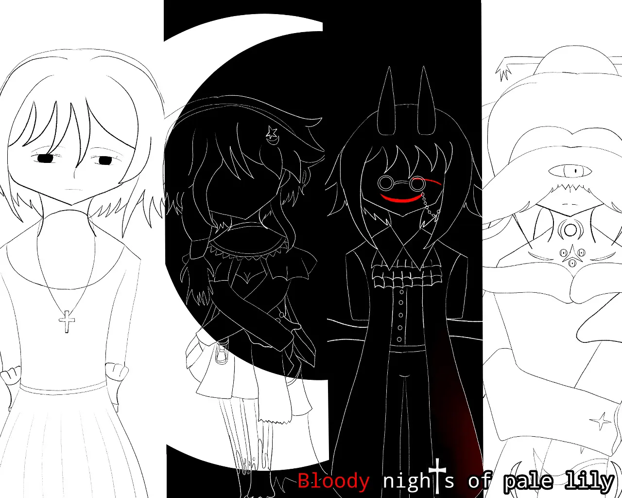 Bloody nights of pale lily