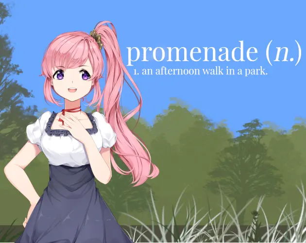 Promenade (n.) - An Afternoon Walk in a Park -