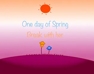 One day of spring break with her