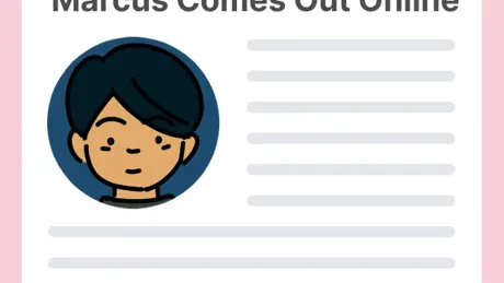 Marcus Comes Out Online