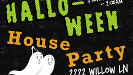 Halloween House Party