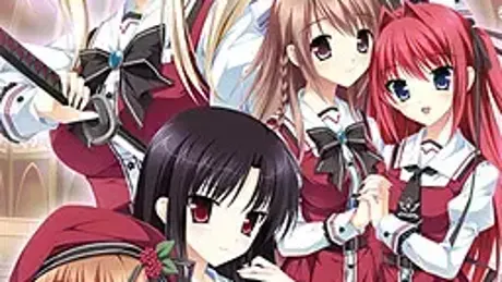 少女编织爱的画布