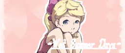 濡れた夏の日
