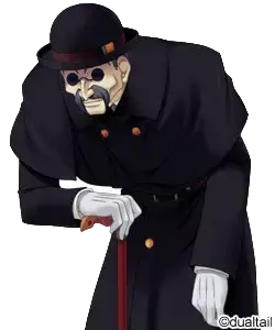 黒い老人