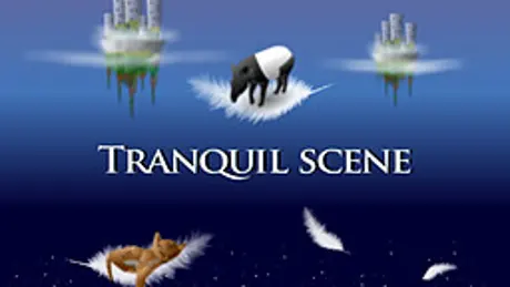 TRANQUIL SCENE Stars are collected