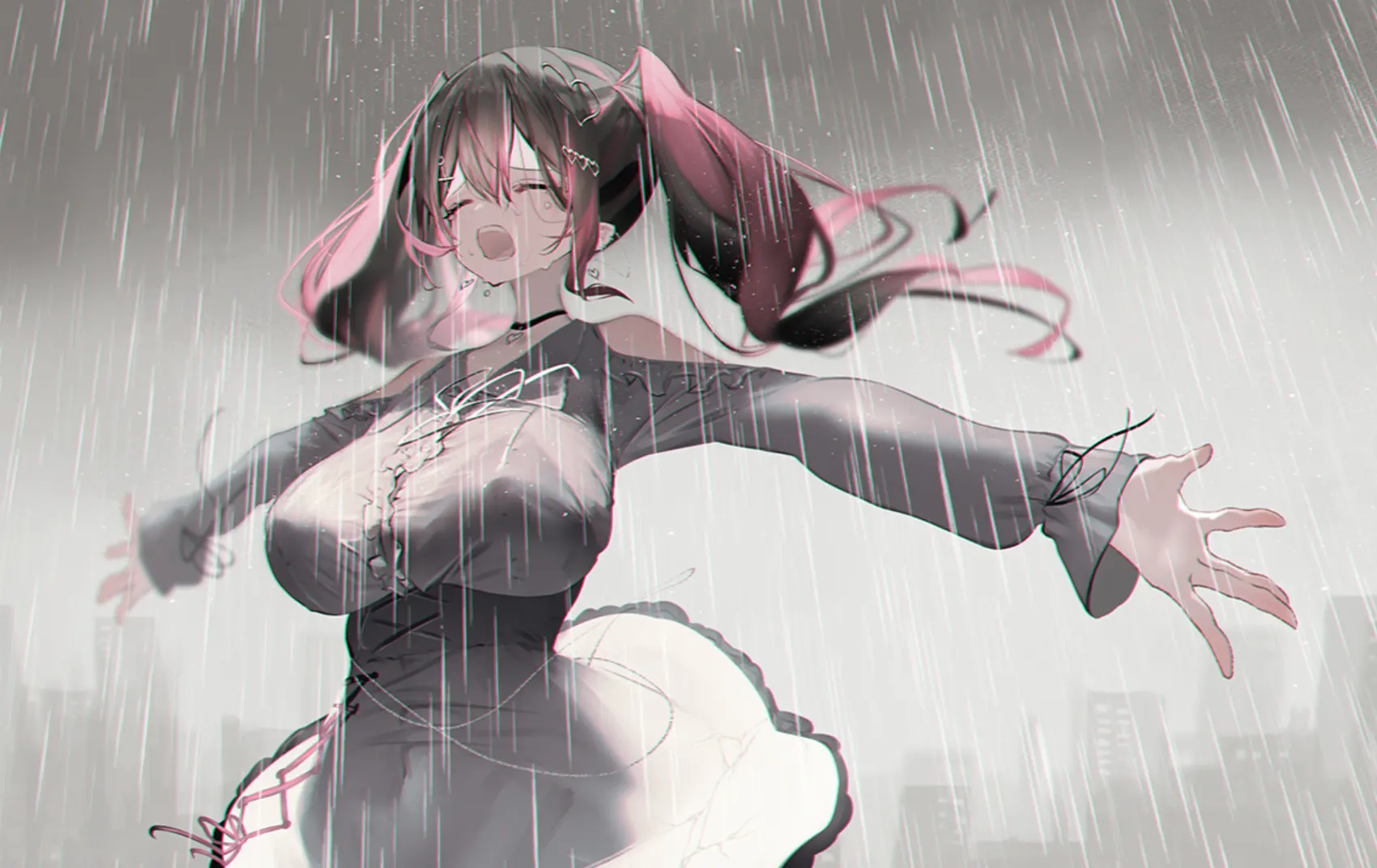 月之少女、河中天使与成神之刻。