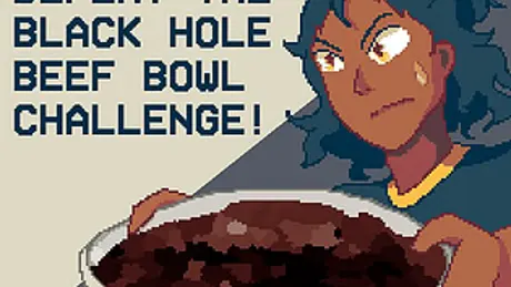 Defeat The Black Hole Beef Bowl Challenge!!