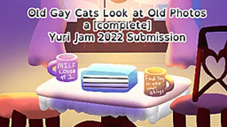 Old Gay Cats Look at Old Photos