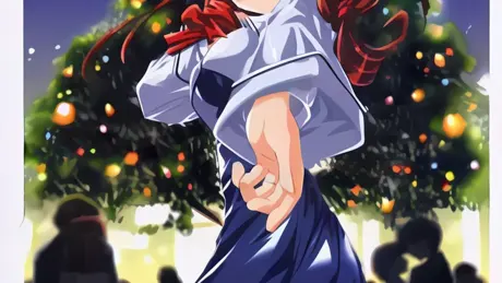 Kissing!! ~under the mistletoe~