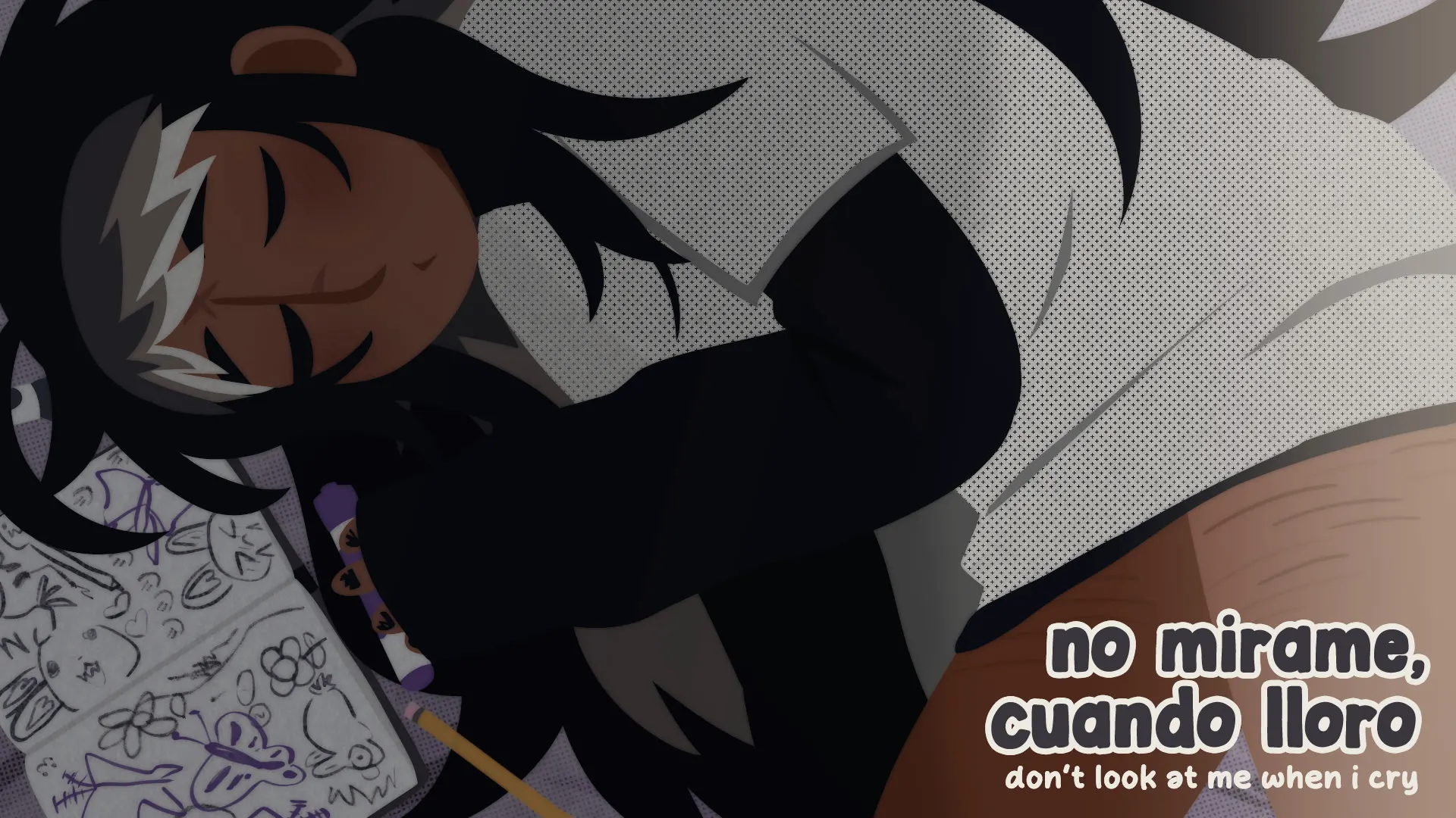 no mirame, cuando lloro