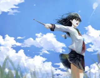 浮かない顔した女の子