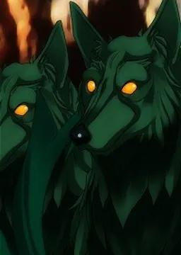 緑色の獣