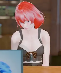 红发女人