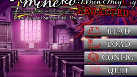 Umineko Redacted: Some Kind of Sunny Little Dream