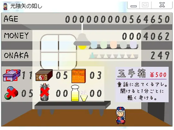 光陰矢の如し