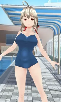 プールサイドガール