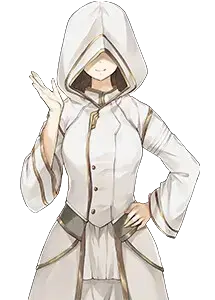Woman in white