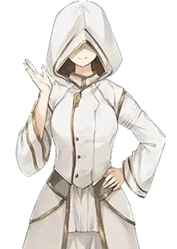 Woman in white
