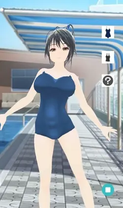 プールサイドガール2