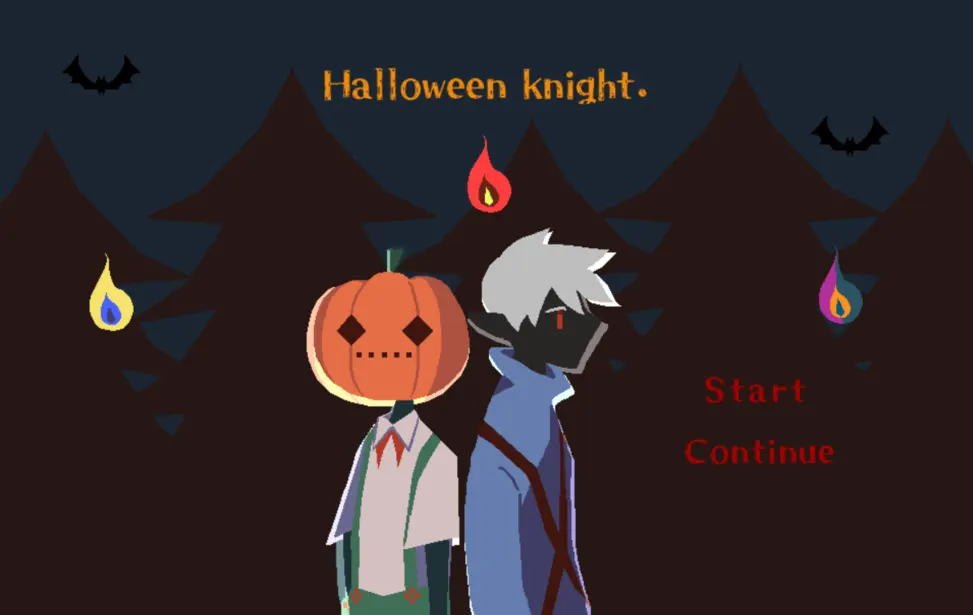 Halloween knight.