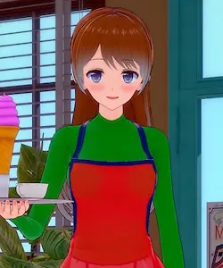女服务员