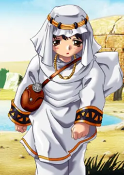 砂漠の少女