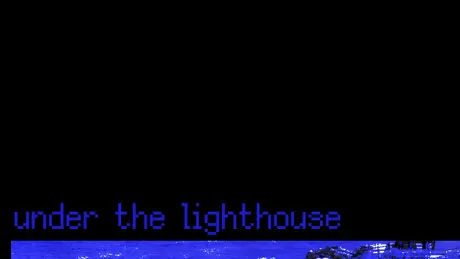 under the lighthouse