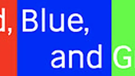 Red, Blue, and Green