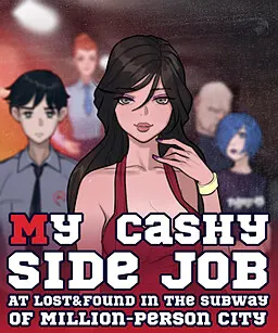 My Cashy Side Job at Lost&Found in the Subway of Million-Person City