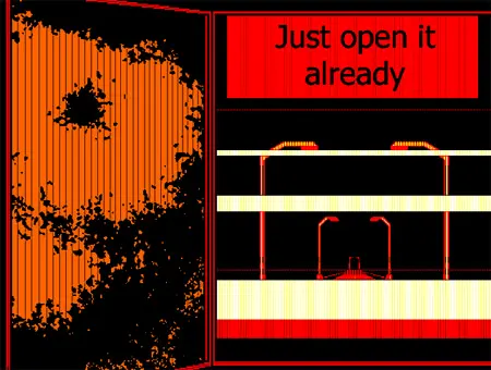 Just open it already