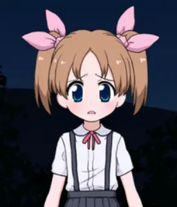 双马尾少女