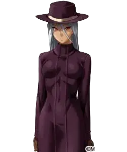 謎の女