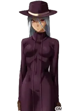 謎の女