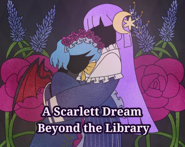 A Scarlet Dream Beyond the Library