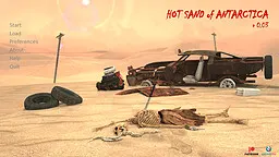Hot Sand of Antarctica