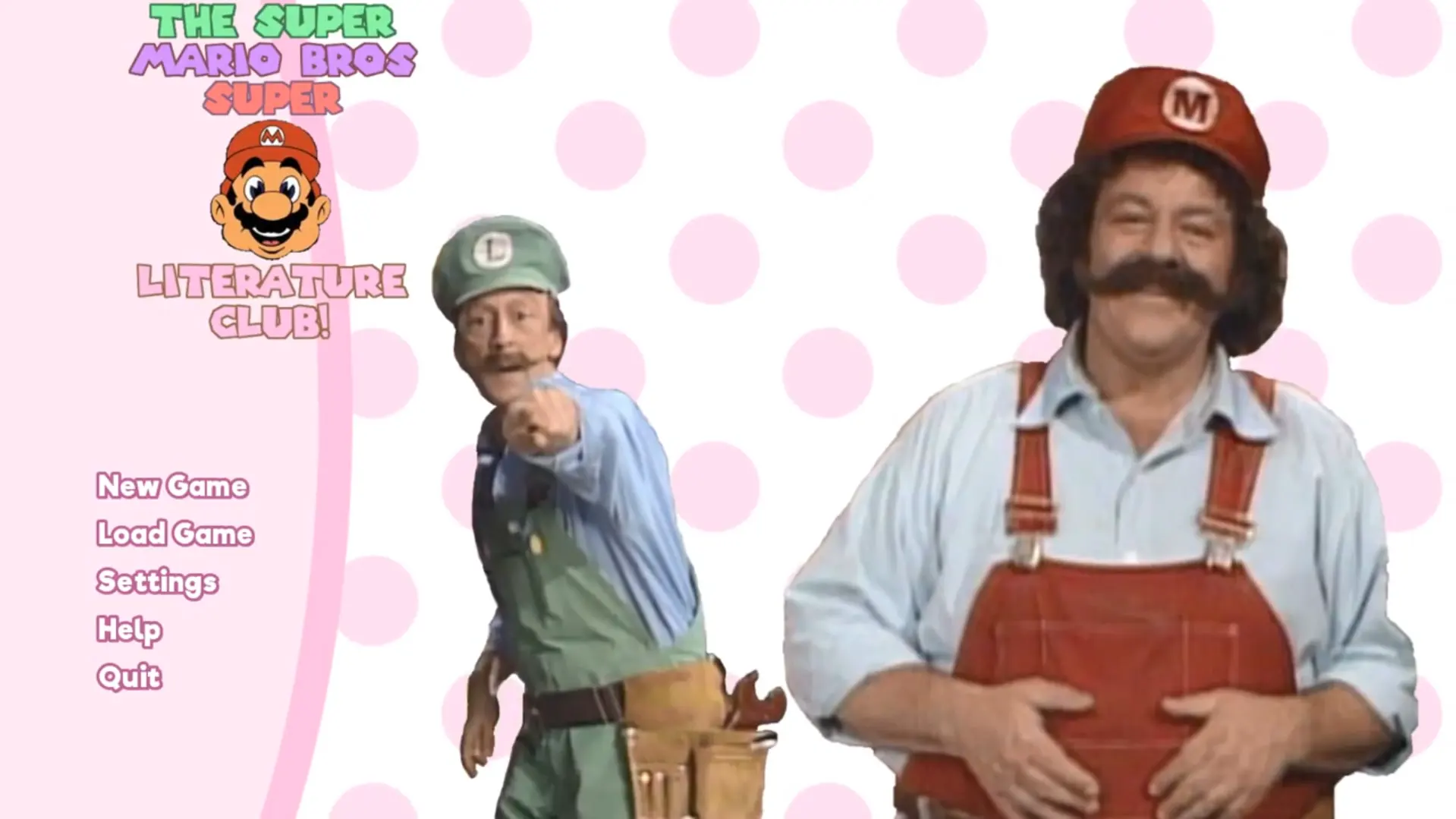 The Super Mario Bros. Super Literature Club!