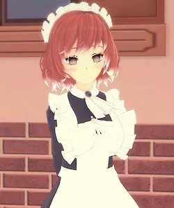 害羞女仆